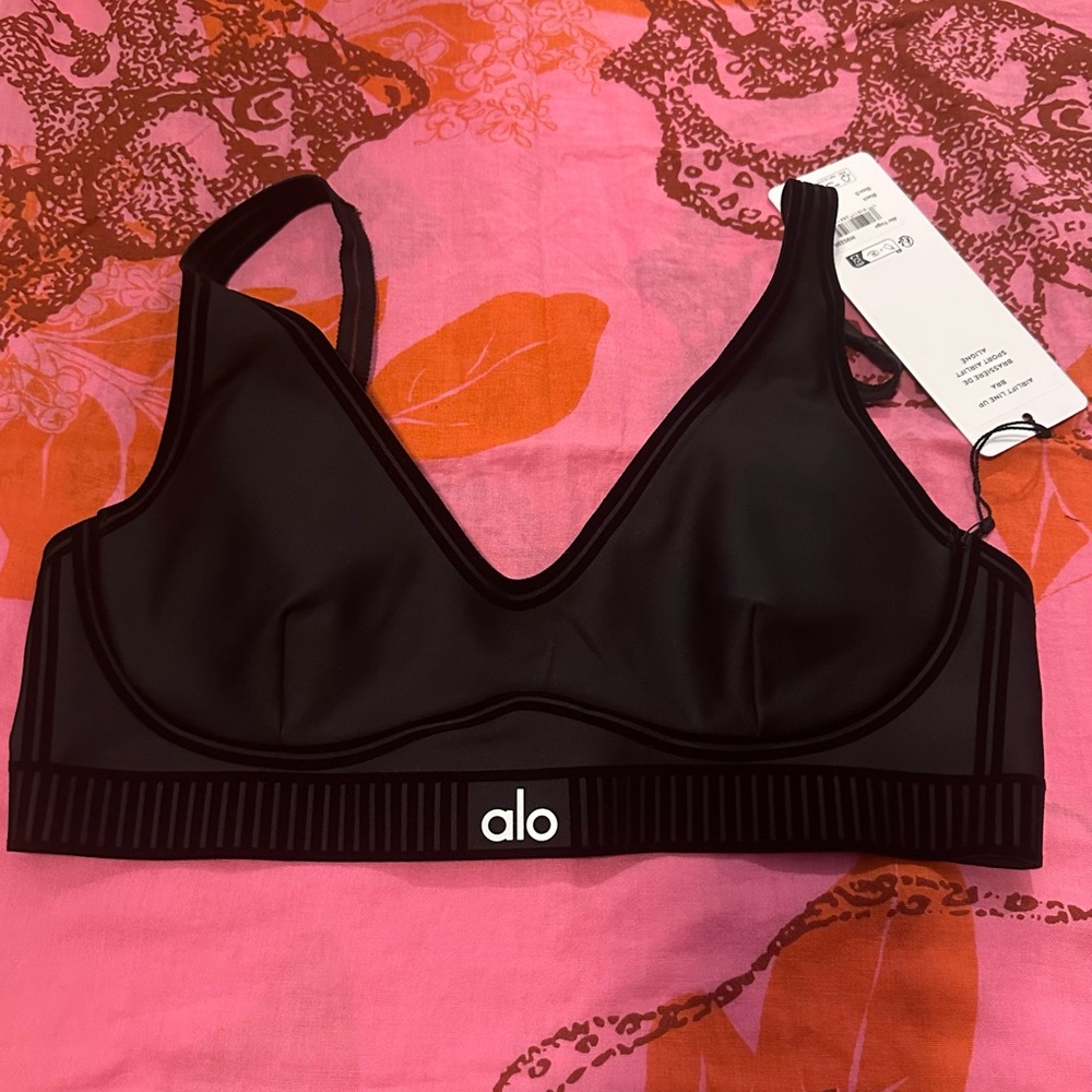 ALO Yoga Black Sports Bra